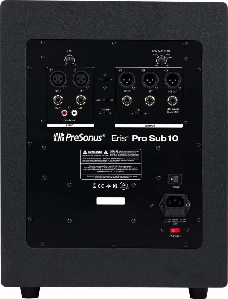 Сабвуфер PreSonus Eris Pro Sub10
