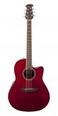 Электроакустическая гитара OVATION CS24-RR Celebrity Standard Mid Cutaway Ruby Red