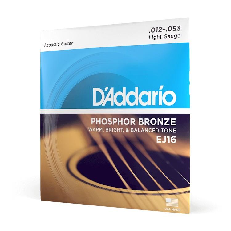 Струны для гитары D'Addario EJ16