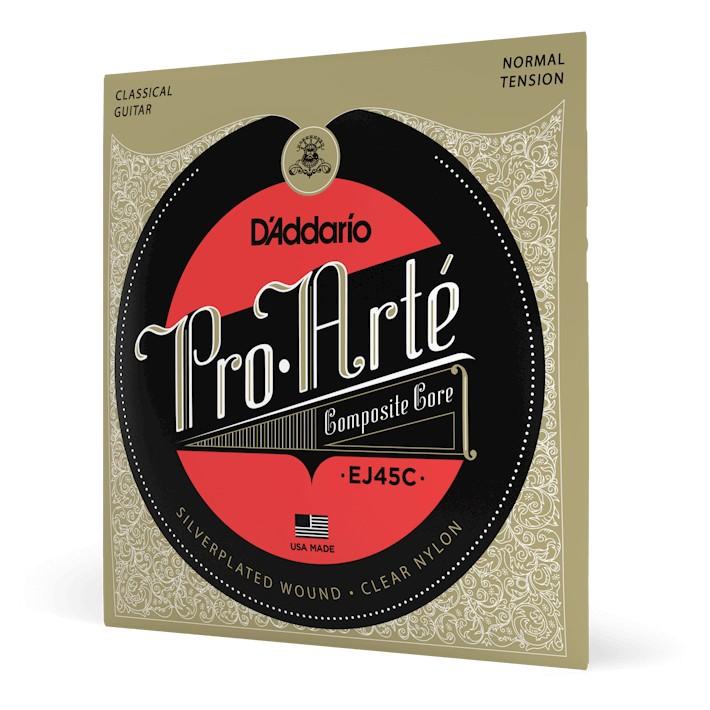 Струны для классической гитары D'ADDARIO EJ45C