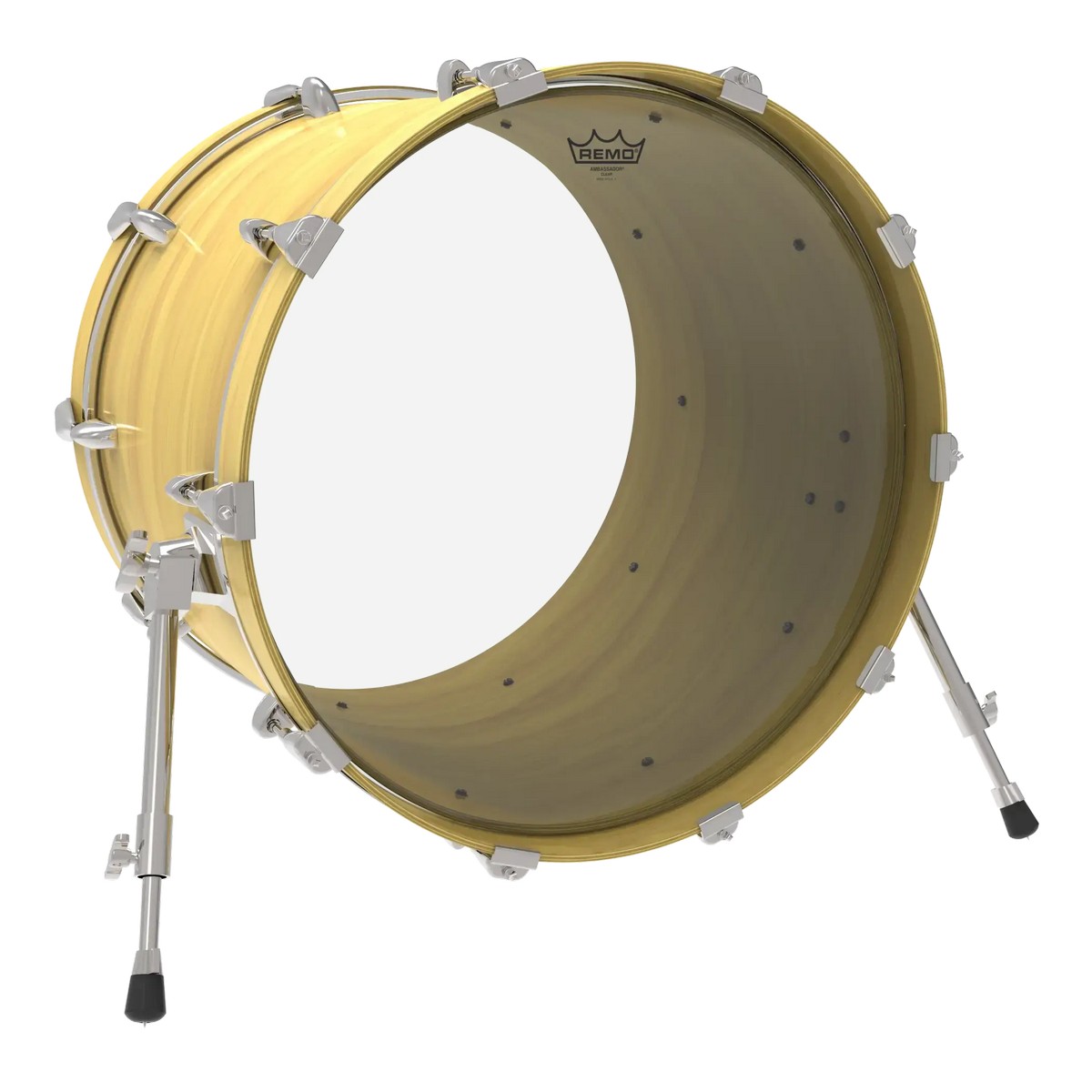 Пластик для барабана REMO BR-1318-00 Bass Ambassador Clear