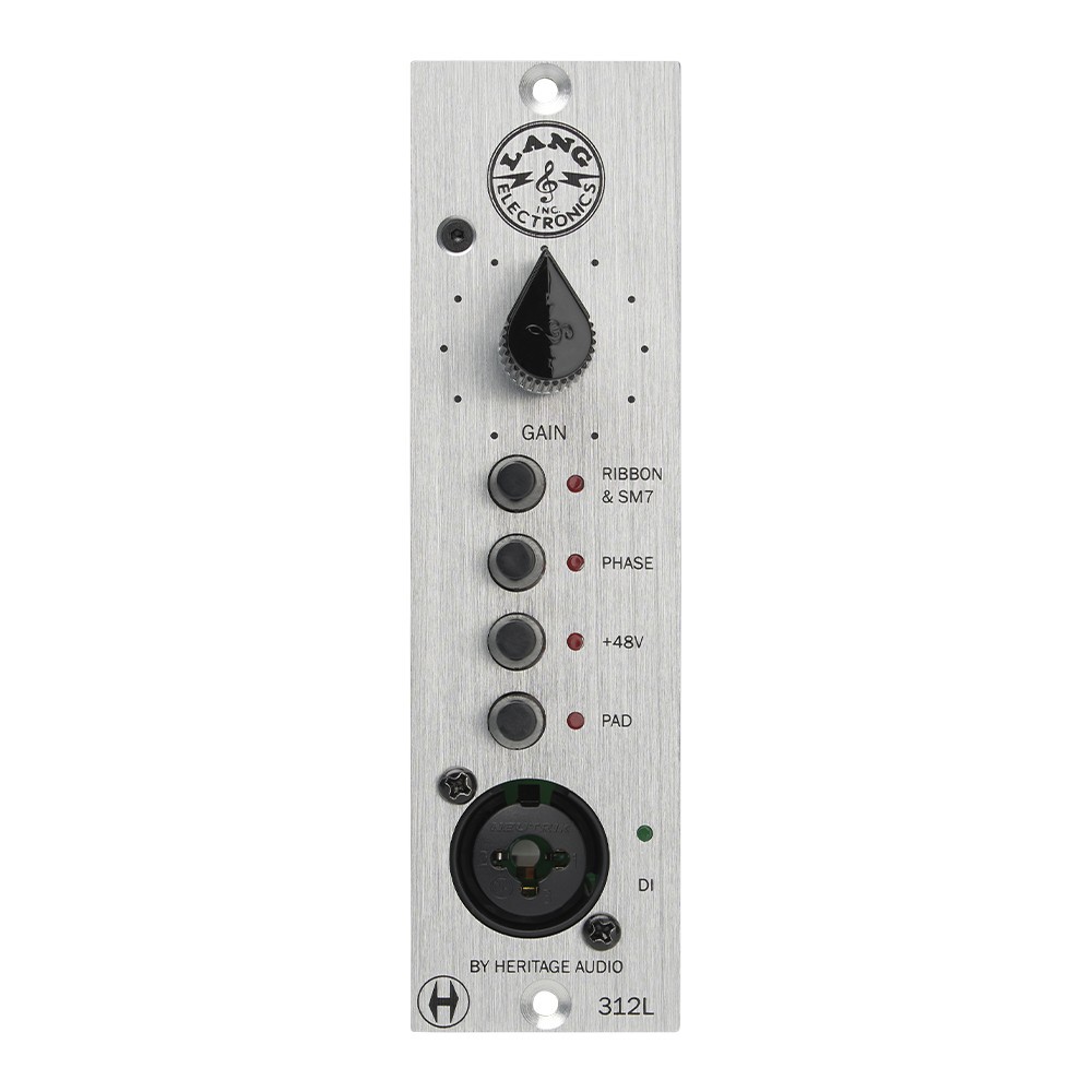 Предусилитель Heritage Audio LANG 312L 500 Series NY Style preamp