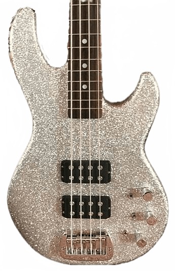 Бас-гитара G&L L-2000 Silver Metallic Frost EB