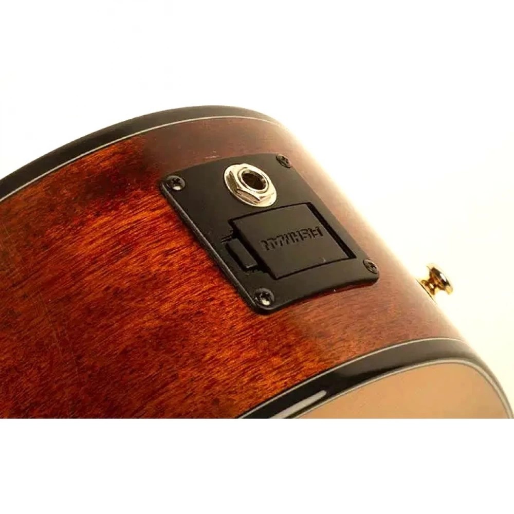 Тревел гитара Cort Gold-mini-F-WCASE-NAT Gold Series