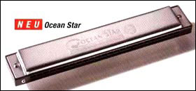 Губная гармошка Hohner Ocean Star