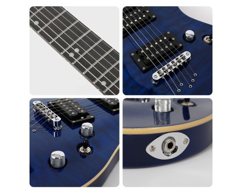 Электрогитара BULLFIGHTER D-170 With bag, Blue