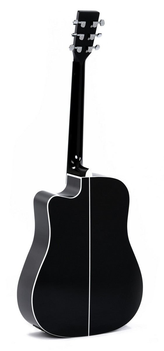 Электроакустическая гитара Sigma DMC-1E-BK
