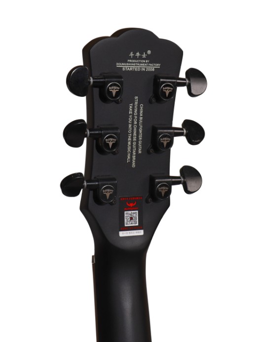 Акустическая гитара BULLFIGHTER D-4012 With bag, Black