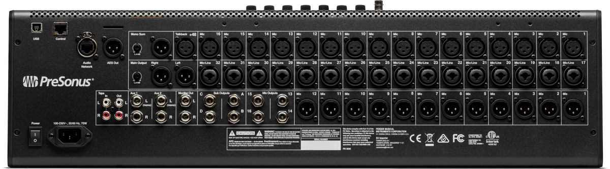 Цифровой микшер PreSonus StudioLive Series III SE 24