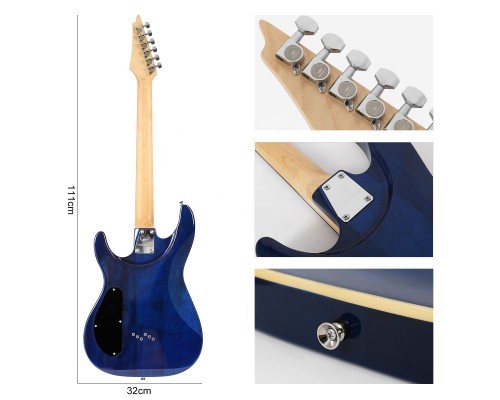 Электрогитара BULLFIGHTER D-170 With bag, Blue