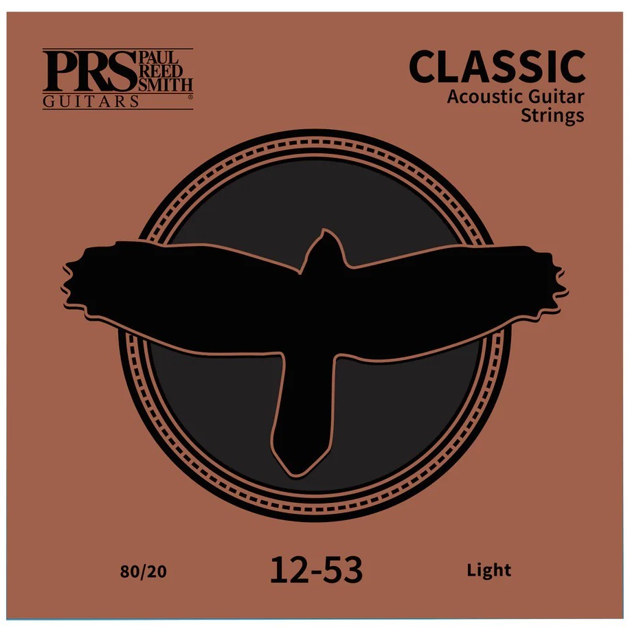 Струны для акустической гитары PRS Classic Acoustic 80/20, Light, 12-53